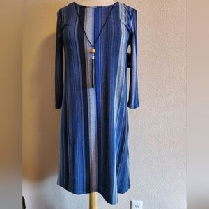 Midi 3/4 sleeve dress size s